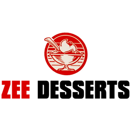 Zee Desserts logo.